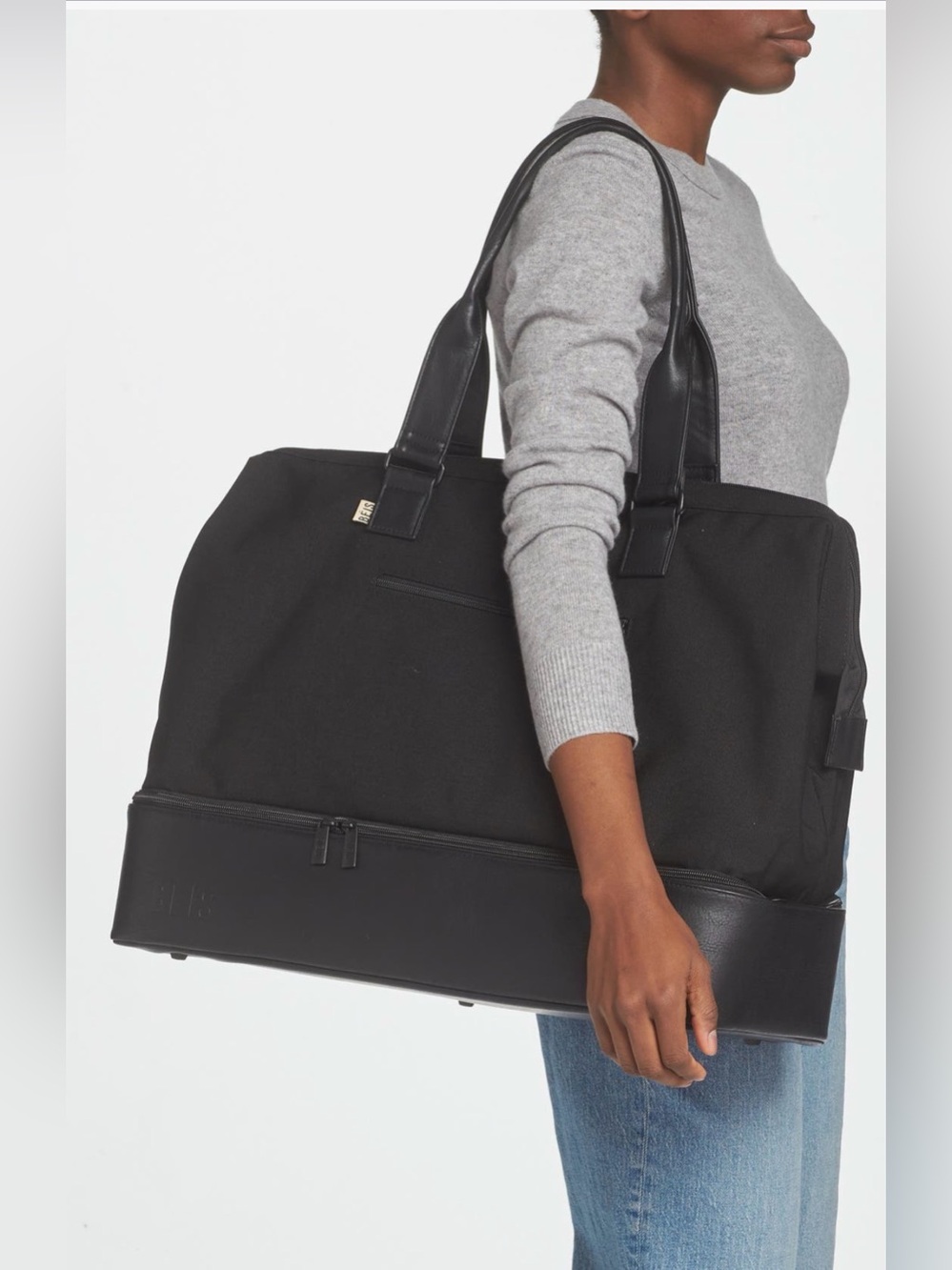 BEIS The Weekender Bag in Black NWOT - Picture 1 of 7